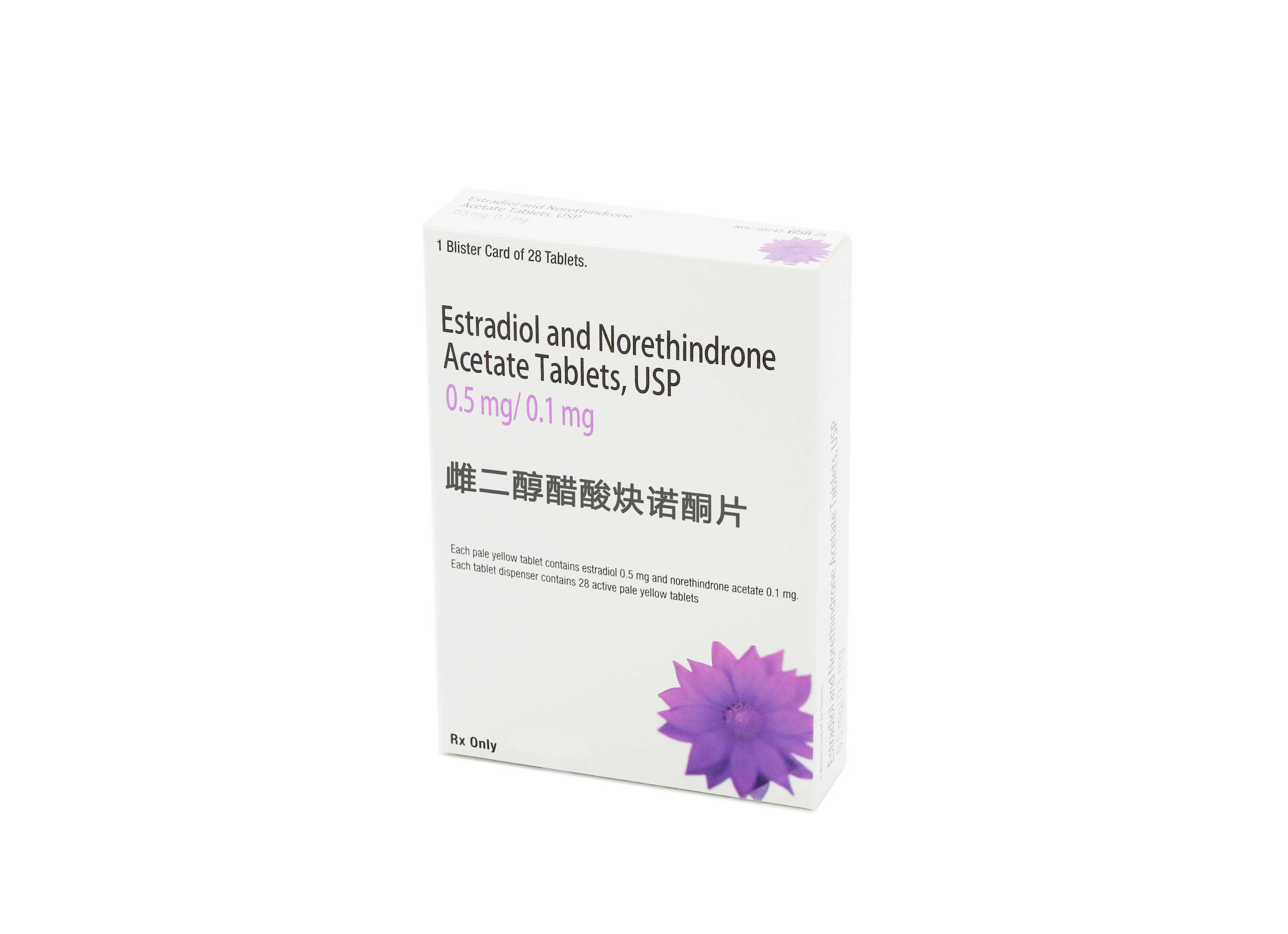 Estradiol and Norethindrone Acetate Tablets, USP