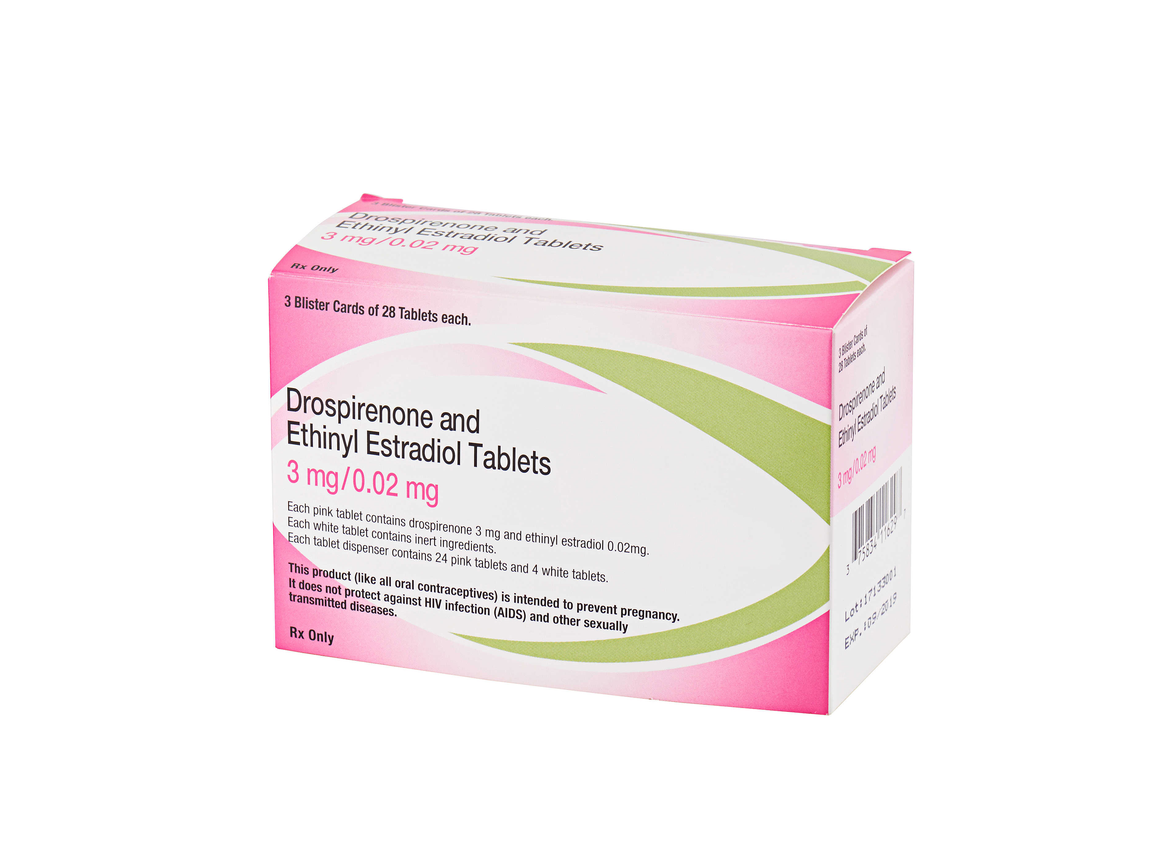 Drospirenone and Ethinyl Estradiol Tablets